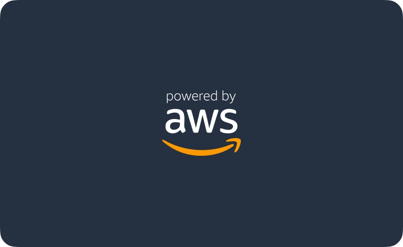 Hosted by AWS